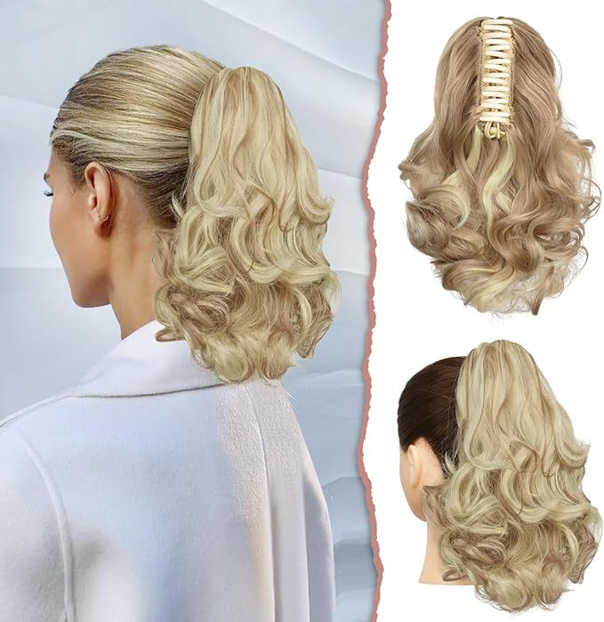 Brun cendré clair et blond décoloré