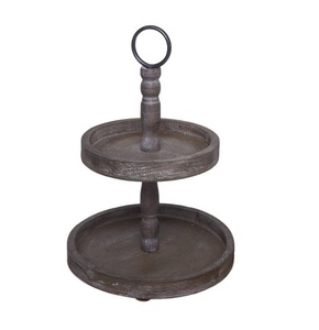 Base para Pastel de Madera Original Diseñada para Exhibiciones de Postres Únicas y Hermosa Presentación de Fiestas con Madera de Alta Calidad - Product Image 1