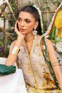 Vestido de fiesta bordado con diseño de logotipo personalizado pakistaní de nueva calidad para mujer, nuevo vestido de fiesta de moda de verano para mujer - Product Image 3