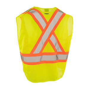 Hi Vis Custom Team Uniform Ropa de trabajo sin mangas de alta visibilidad Ropa reflectante Chaleco para hombres - Product Image 4