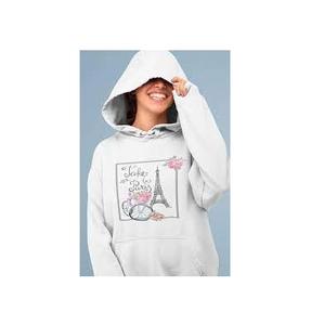 Sudaderas con capucha unisex, logo personalizado impreso, algodón, 260gsm, unisex, sólido, holgado, talla grande - Product Image 1