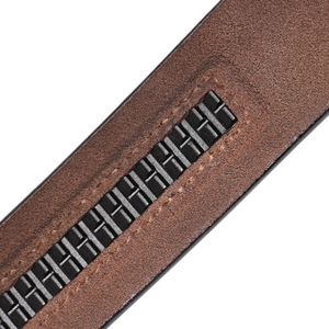 Cinturón de Cuero Genuino Personalizable para Hombre, Cinturón de Cuero Vacuno con Hebilla de Aleación, Fabricante de Cinturones OEM ODM, Hebilla Personalizada de Diseñador - Product Image 4