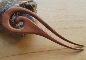 กิ๊บติดผมไม้คุณภาพเยี่ยม แฟชั่นสำหรับผู้หญิง กิ๊บติดผมโบราณน่ารัก กิ๊บติดผมสำหรับผู้หญิง ราคาถูก - Product Image 5