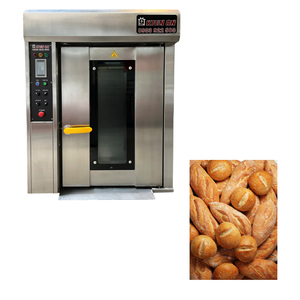 En stock Four rotatif Four à pizza électrique à 8 plateaux avec chariot Altuntop 1 an de garantie Four de boulangerie Prix Fabricant du Vietnam - Product Image 1