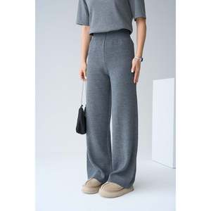 กางเกงถักสีแอนทราไซต์ - Product Image 2