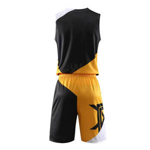 Venta al por mayor mejor precio de fábrica uniforme de baloncesto de alta calidad nuevo diseño de tamaño personalizado uniforme de baloncesto - Product Image 2