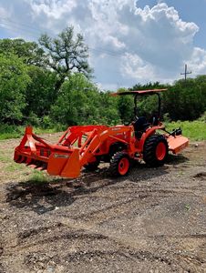 รถแทรกเตอร์การเกษตรอเนกประสงค์พร้อมรถตักดินด้านหน้าซื้อรถแทรกเตอร์ฟาร์มคูโบต้าส่วนประกอบหลักทั้งหมดทำงานรถแทรกเตอร์ - Product Image 2