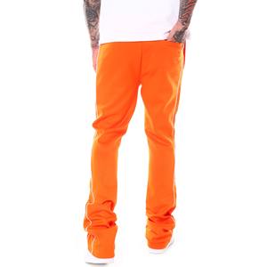 กางเกงวอร์มทรงสลิมฟิตสำหรับผู้ชายกางเกงวิ่งสีพื้นแบบซ้อนกันระบายอากาศได้ดีจากผู้ผลิตขายส่ง - Product Image 4