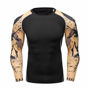 Camiseta de Manga Larga para Hombre, Transpirable, de Secado Rápido, Color Personalizado, Spandex/Poliéster de Alta Calidad - Product Image 3