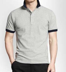 เสื้อยืดผู้ชายระบายอากาศได้ดีแขนสั้นผ้าฝ้าย100% โลโก้ตามสั่ง - Product Image 1