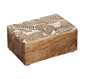 กล่องการ์ดไม้คลาสสิกสำหรับวางบนโต๊ะเหมาะสำหรับเคาน์เตอร์ต้อนรับและตกแต่งงาน - Product Image 5