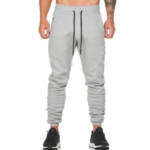 Vêtements de sport pour hommes avec logo personnalisé 2023, couleur unie, style hip-hop, pantalons de jogging décontractés, pantalons de survêtement avec motif droit, haute qualité - Product Image 3