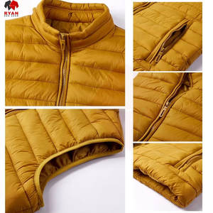 Gilet matelassé sans manches pour homme, design personnalisé, OEM et ODM, gilet léger et chaud pour un usage décontracté en hiver - Product Image 5