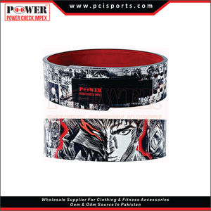 Offre Spéciale nouvelle conception Fitness puissance levage poids gymnastique levier ceintures imprimé Anime personnage levier ceintures - Product Image 5