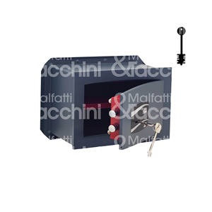 COFFRE-FORT MURAL Série 800A Avec clé à double embout Épaisseur de porte 8 mm - Product Image 1