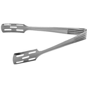 Pinces de cuisine en acier inoxydable robustes - Pinces de service antidérapantes pour steak, pain, salade, ustensiles de cuisine résistants à la chaleur - Product Image 1