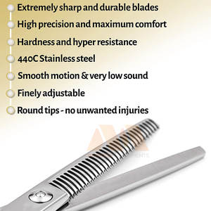 Ciseaux à effiler durables, acier inoxydable de haute qualité, outil de coiffure professionnel, ciseaux à effiler professionnels - Product Image 2