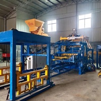 Machine de fabrication de briques hydraulique entièrement automatique à haute stabilité, ligne de production de briques en béton, machine de moulage de blocs