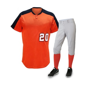 Uniforme de béisbol para hombre, uniforme de béisbol para adultos, sublimación, venta al por mayor - Product Image 6