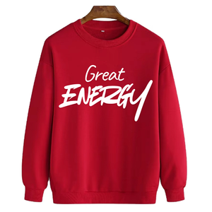 Sweat-shirt à col rond pour homme personnalisé 100% coton, couleur unie, sweat-shirt à capuche pour la saison de printemps, impression numérique - Product Image 4