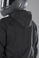 Veste longue en cuir pour moto pour homme et femme, avec protections, coupe-vent et imperméable, mode été/hiver