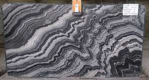 Mármol de losa grande pulido negro cebra para aplicaciones de almacén - Product Image 6