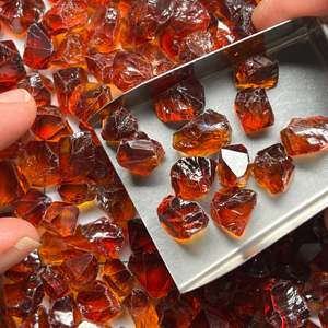 Cristal de citrine naturelle en vrac, 1-2 grammes, Santa Ana, Madeira, Brésil, en vrac - Product Image 1