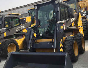 Mini chargeuse sur roues avant 650Kg Skid Steer Loader avec composant de moteur de base - Product Image 6