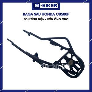 Porte-bagages arrière professionnel CB500F avec peinture électrostatique, acier durable, compatible avec les motos à rail commun - Product Image 5