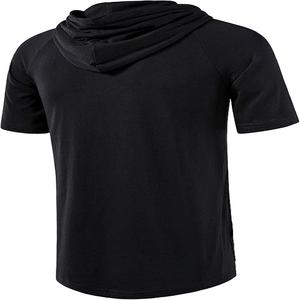 SIR7 hommes Gym entraînement actif à manches longues pull léger à capuche décontracté sweats à capuche en gros nouveau Design personnalisé - Product Image 4