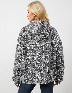 Nouveau Camo De Luxe Femmes Hoodies Haute Qualité Coton Polaire Acide Lavage Pull Lourd Streetwear Boxy Fit Hiver Automne - Product Image 6