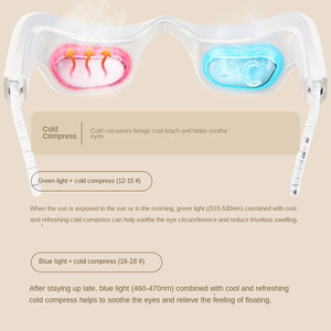 USB-перезаряжаемый массажер для глаз с подогревом |   Снимает напряжение глаз, улучшает сон, уменьшает сухость глаз, доступны OEM и ODM - Product Image 4
