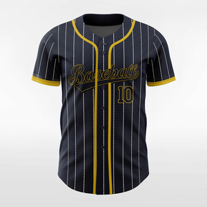 Jersey de béisbol profesional OEM para jóvenes, nombre y número de equipo personalizado, jersey de béisbol con botones completamente sublimado, proveedor de Pakistán - Product Image 6
