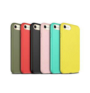 เคสกันกระแทกสำหรับ iPhone 16 15 141 13 PRO MAX พิมพ์ UV ย่อยสลายได้ทางชีวภาพฟางข้าวสาลี100% - Product Image 2