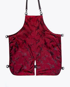 Tablier sans manches en cuir PU durable personnalisé avec poches, tablier en cuir résistant à l'abrasion, tablier en cuir à étiquette privée - Product Image 2