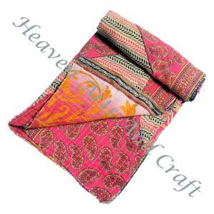 <b>Kantha</b> <b>Quilt</b> Gudari <b>Kantha</b> <b>Quilt</b> Gudari Hot Selling Wholesale Gold Supplier GD2002 Handmade <b>Kantha</b> <b>Quilt</b> Cotton Printed Indian - Product Image 5