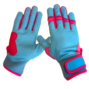 Gants de frappeur de baseball avec logo personnalisé et design Gants de frappeur en cuir souple pour l'entraînement et la compétition vente en gros - Product Image 2