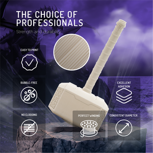 WINKLE Filamento PLA Resistente 1.75mm 1kg per Stampa 3D, 4 Colori, Vendita all'Ingrosso, Materiale Biodegradabile per FDM, Facile da Stampare - Product Image 4