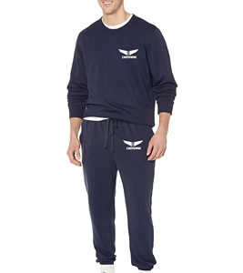 New High Quality Custom Made Eco-Friendly Breathable Quick Dry Winter <b>Mens</b> 2 Piece Premium Quality Sweat Suits Clothing Brand - Product Image 5