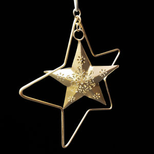 New Antique Design <b>Christmas</b> Decorative Hanging Star Vintage Red Star <b>Christmas</b> Metal Hanging by Royal Home Collection Suppliers - Product Image 5