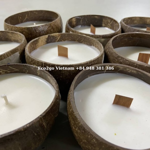 ชามมะพร้าวสำหรับทำเทียนชามกะลามะพร้าวใช้ทำเทียนจาก Eco2go เวียดนาม - Product Image 6