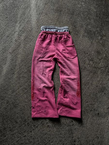 Pantalon de survêtement ample de sport de haute qualité personnalisé OEM, pantalon de survêtement parachute, coupe-vent réfléchissant, 100% coton, brodé, pour hommes - Product Image 5