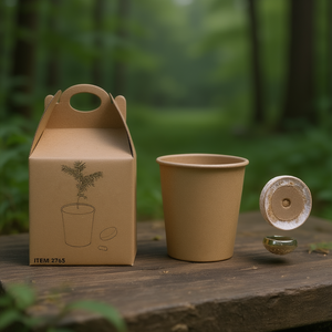 Barattolo Promozionale per Semi di Pino Eco-Gifts di Vencor - Product Image 3