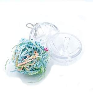 Jouet en plastique suspendu de 3.5 "à dévisser avec papier déchiqueté à l'intérieur pour perroquet <span class=keywords><strong>moyen</strong></span> et grand - Product Image 2