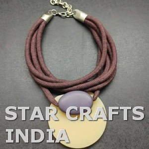 STAR CRAFTS INDIA présente une nouveauté multi-nuances grand collier de perles en résine perle double couche collier pour filles bijoux de mode - Product Image 4