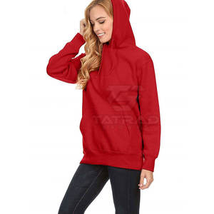 Sudadera Extra Grande de Invierno para Mujer, Estilo Urbano, 100% Algodón, Servicio OEM, Ligera, Transpirable, Ecológica, con Logotipo Personalizado - Product Image 3