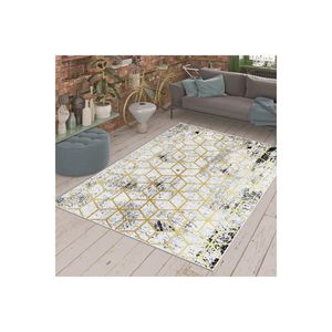 Tapis en polyester imprimé numérique classique en or pour adolescent pour entrée salon chambre avec style oriental - Product Image 4