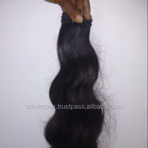 Vente chaude remy Tissage de cheveux bruts. Le meilleur tissage de cheveux sans perte. Tissage de cheveux indiens vierges de qualité Remy d'Inde. - Product Image 5