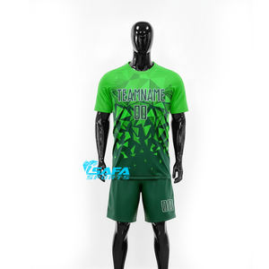 Uniformes de Voleibol Transpirables Negros, Conjuntos de Jersey de Poliéster de Secado Rápido y Elásticos Personalizados, Uniforme de Voleibol Negro - Product Image 1