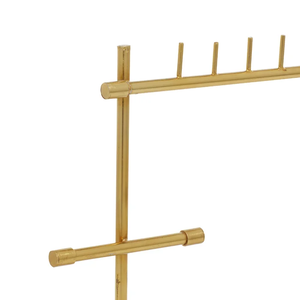 Vente en gros d'usine de luxe marbre plastique métal présentoir pour boucles d'oreilles bague pour boucles d'oreilles collier pendentif présentoir pour bijoux - Product Image 2